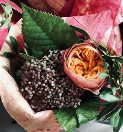 Close-up of rose bouquet