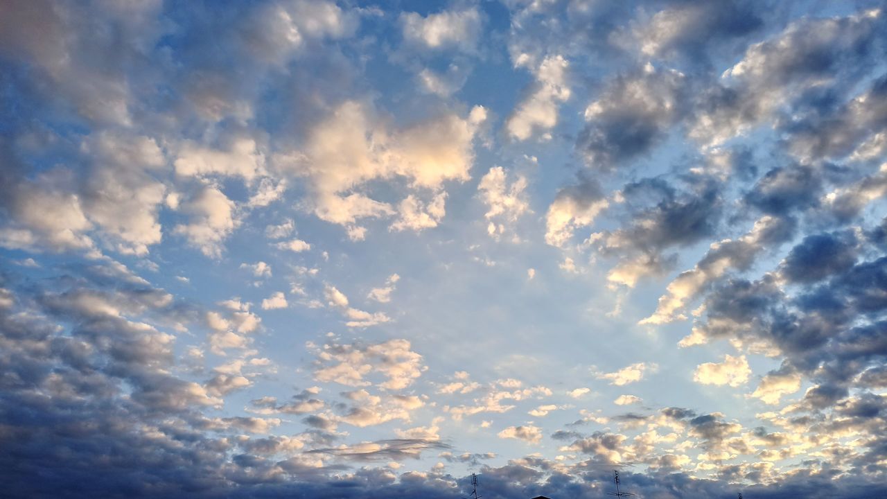 LOW ANGLE VIEW OF SKY DURING SUNSET