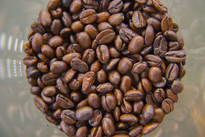 Close-up of coffee beans