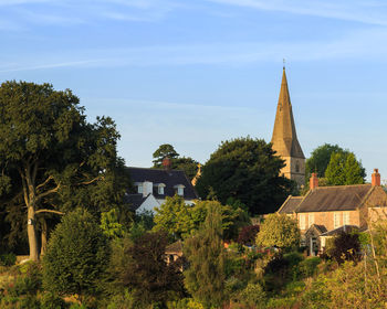 View of church against clear sky