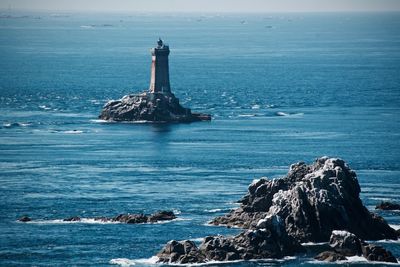 La vieille on rocks by sea