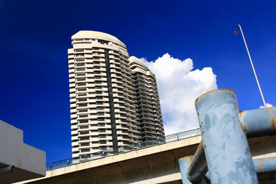 Low angle view of modern office building