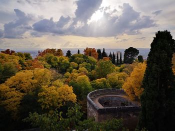 Sunset view from the alhambra 