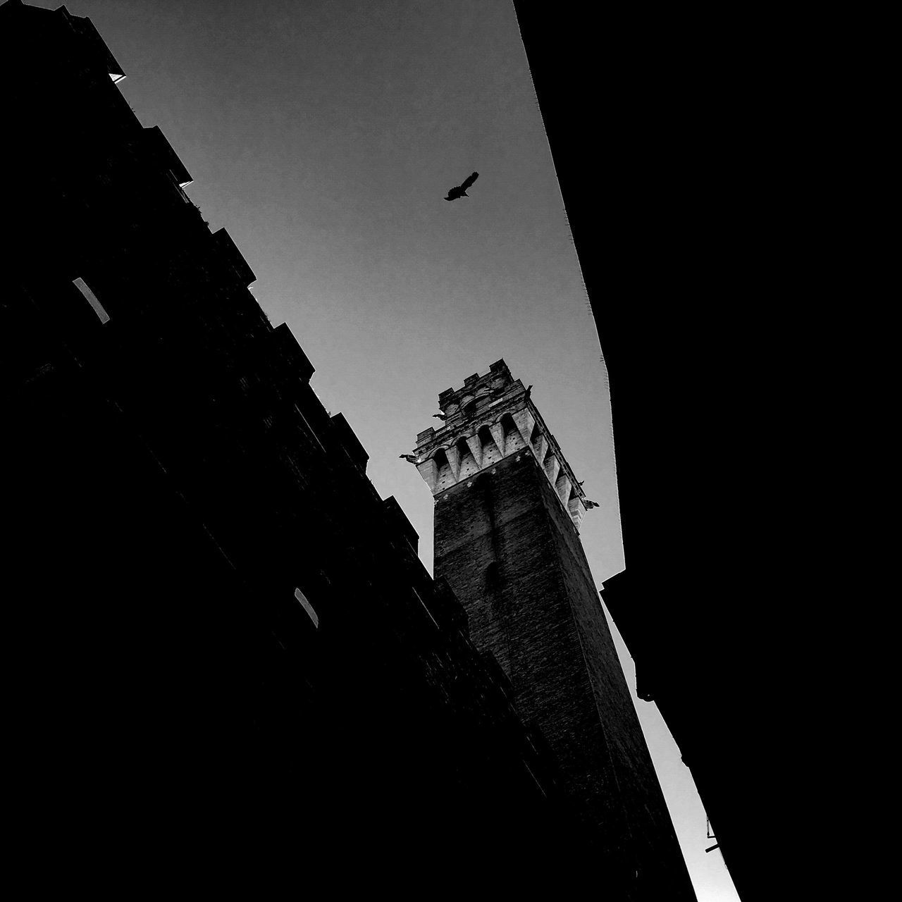 LOW ANGLE VIEW OF BUILDINGS AGAINST SKY IN CITY