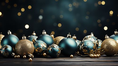 Close-up of christmas decorations