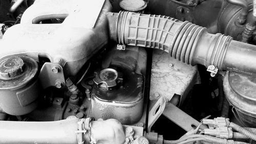 Full frame shot of old vintage car