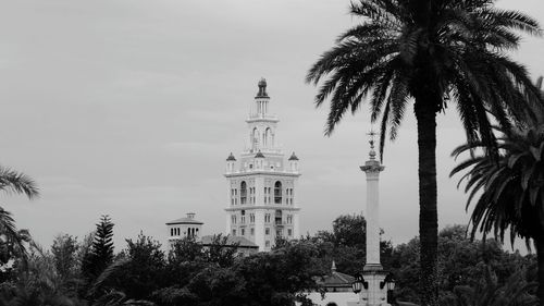 Low section of biltmore hotel against clear sky