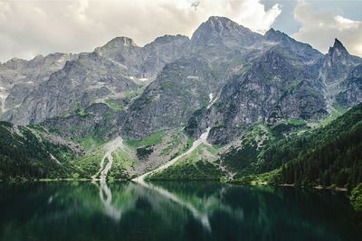 Scenic view of mountains