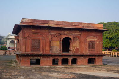 View of old building against sky