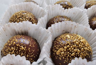 Close-up of chocolate cake