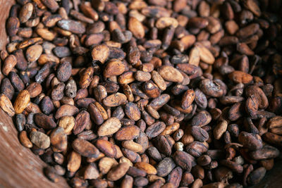 Full frame shot of coffee beans