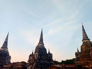 Cathedral of buildings against sky