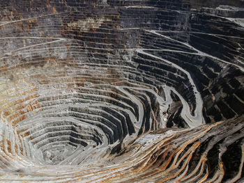 Full frame shot of old rock