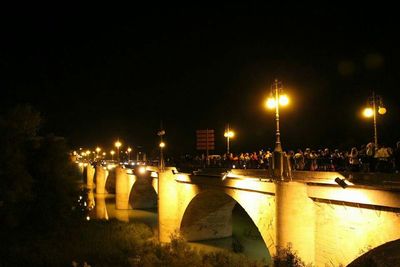 Street light at night