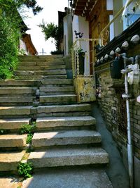 Staircase of building