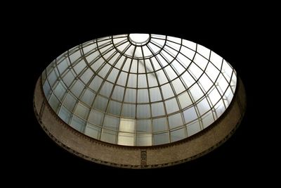 Low angle view of skylight