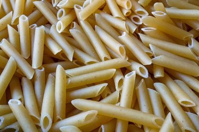 raw pasta food,