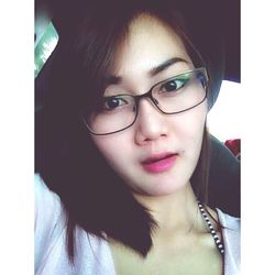 looking at camera