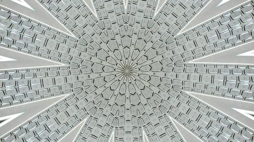 Directly below shot of ceiling