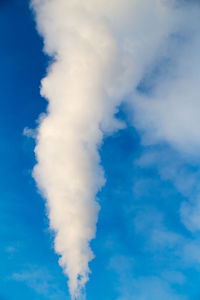 Low angle view of clouds in sky