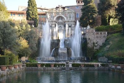 Fountain in villa d este