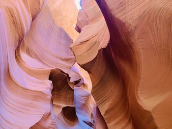 Panoramic view of rock formation