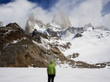 Face to face with fitz roy