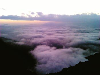 Aerial view of landscape