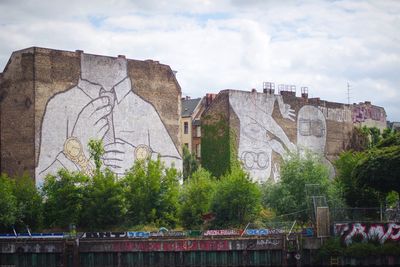 Old ruins against clear sky
