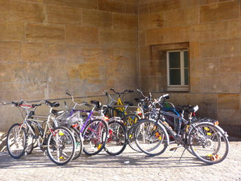 Bikes near the station
