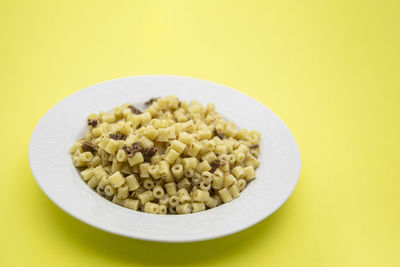 Close-up of rice in bowl