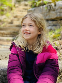 Portrait of a smiling girl