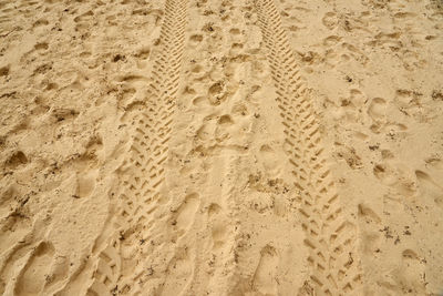 Full frame shot of sand
