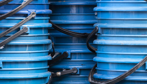 Full frame shot of pipes