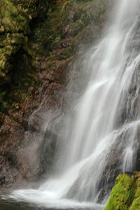 River flowing through rocks