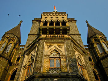 Low angle view of building against sky