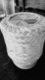 Close-up of text on wall