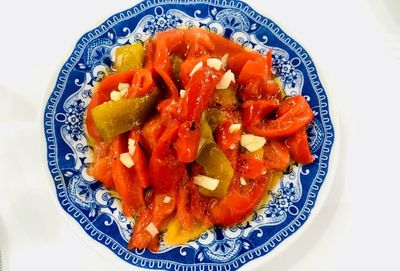 Close-up of food on plate