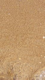 Full frame shot of sand on beach