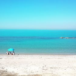 Scenic view of beach