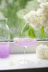 Close-up of drink on table