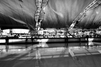 People ice skating in rink