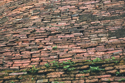 Full frame shot of brick wall