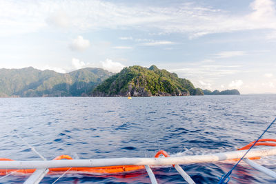 Limestone islands of coron, palawan, philippines.