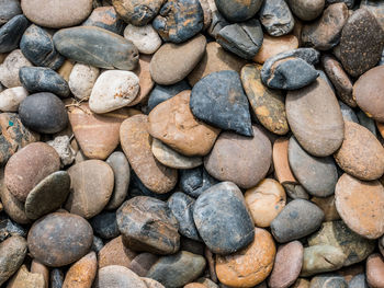 Full frame shot of stones