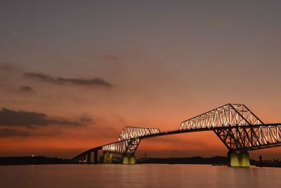 Bridge at sunset