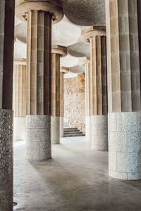 Corridor of historic building