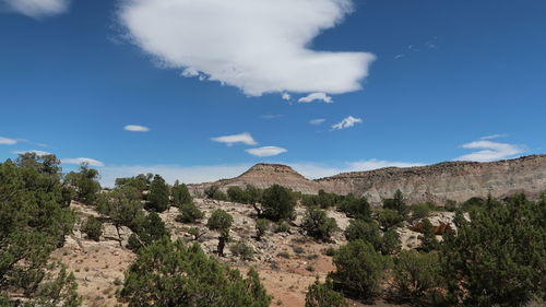 Panoramic view of landscape against sky