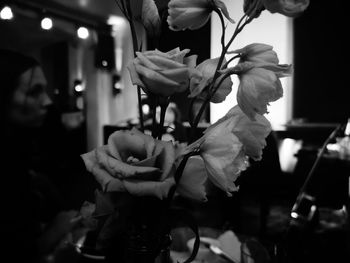 Close-up of rose bouquet