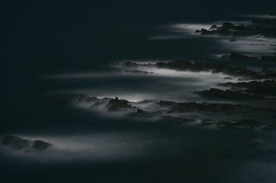 Low angle view of cloudy sky